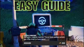 Easily complete Find and accept SHADOW Briefings  Fortnite Kickstart Quest [upl. by Alfreda571]