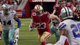 San Francisco 49ers vs Dallas Cowboys  NFL Week 5 2023 Full Game Highlights Madden 24 Sim [upl. by Ultima]