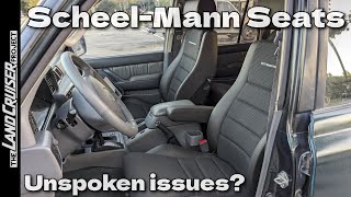 Here are some minor issues when mounting ScheelMann seats in an 80 series Toyota Land Cruiser FZJ80 [upl. by Dranik]