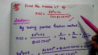 01  Inverse Laplace Transform  Signals and Systems in Tamil  EC3354  EC8352 [upl. by Babita647]