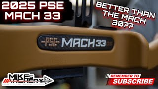 Mikes Archery Reviews The New PSE 2025 Carbon Mach 33 Bow [upl. by Irtimed]