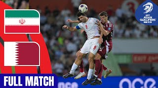 IR Iran vs Qatar  Full Match  AFC Asian Qualifiers™ Road to 26 [upl. by Amluz]