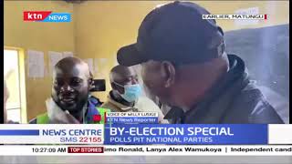 Drama in Matungu after former CS Rashid Echesa assaults an IEBC official [upl. by Martita]