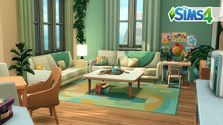 Small Family Apartment  18 Culpepper House  Sims 4  Stop Motion  No CC [upl. by Enattirb]