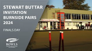 2024  Stewart Buttar Invitation Burnside Pairs  Finals Day [upl. by Scheers]