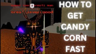 How To Get Candy Corn Silly Sword Game [upl. by Nicky]