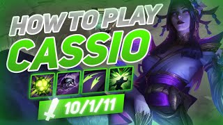 HOW TO PLAY CASSIOPEIA SEASON 10  Build amp Runes  Season 10 Cassiopeia guide  League of Legends [upl. by Hsaka]