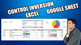 Planilla Control de Cartera de Inversiones  EXCEL GOOGLE SHEET 1ra Parte [upl. by Lorin]