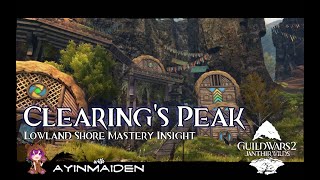 GW2 Lowland Shore Insight Clearings Peak [upl. by Linnea]