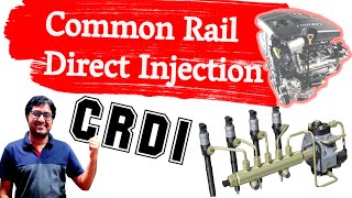 How CRDI Common Rail Direct Injection System Work [upl. by Attenyt271]