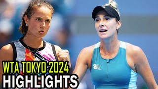 Daria Kasatkina vs McCartney Kessler Round 2  Tokyo 2024 [upl. by Pryor]