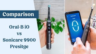 OralB iO vs Sonicare 9900 Prestige [upl. by Aydidey]