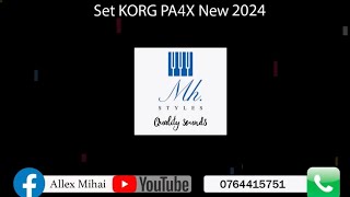 KORG PA4X  NEW UPDATE 2024 B [upl. by Anitnegra791]