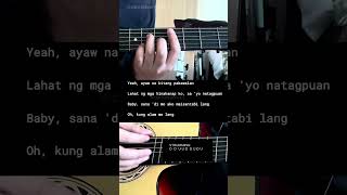 Alam Mo Ba Girl  Hev Abi  Easy Guitar Chords Tutorial For Beginners guitarlessons [upl. by Aicinat]