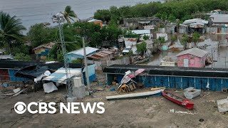 Hurricane Beryl leaves most of Jamaica without power [upl. by Auhsuoj481]