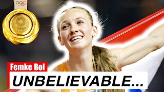 Femke Bol Breaks 400m World Record In 4917 to Win World Indoor Championships Gold Medal [upl. by Rednael381]