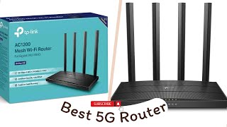 TP Link AC1200 Mesh WiFi Router Unboxing Review  Best 5G Router 2023 [upl. by Christopher]