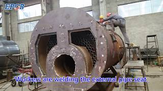 The Production Process of The Important Part of A Boiler  Boiler Proper [upl. by Ara361]