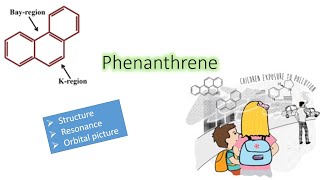 Structure of Phenanthrene [upl. by Eelyme404]