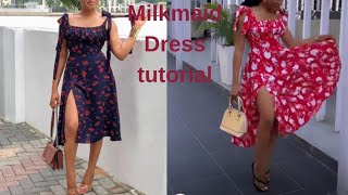 How to make a milkmaid dress [upl. by Deeraf644]