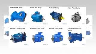 Rexroth Piston Pump  Hydraulicmotorpump [upl. by Ahsehat]