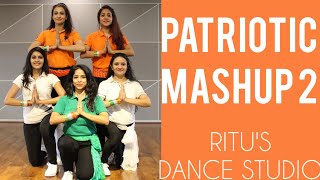 BEST PATRIOTIC DANCE ONE INDIA MASH UP 2 26 JANUARY RITUS DANCE STUDIO15 AUGUST DESHBHAKTI [upl. by Ocsirf]