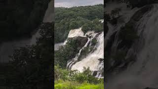 Gaganachukki falls  Bharachukki falls  Waterfalls Waterfall sound Nature sound [upl. by Adlev]