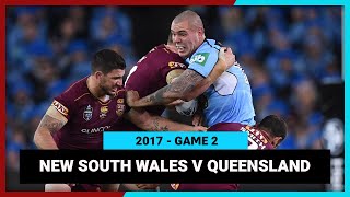 NSW Blues v QLD Maroons Game II 2017  State of Origin  Full Match Replay  NRL [upl. by Eelanaj]