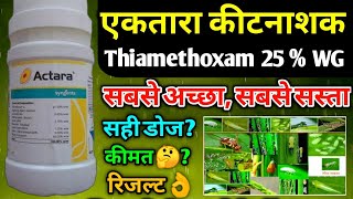 Syngenta का Actara कीटनाशक  Thiamethoxam 25 WG  systemic insecticide  सस्ता और अच्छा कीटनाशक [upl. by Eimmak678]