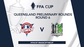 FFA Cup QLD R6 Peninsula Power vs Ipswich Knights [upl. by Lundell]