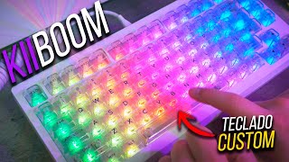 ARMAMOS NUESTRO PRIMER TECLADO CUSTOM 😱​ KIIBOOM MOONSHADOW 81✨​ [upl. by Town]