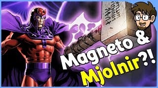 Can Magneto Lift Thors Hammer Mjolnir amp XMen [upl. by Ettigirb425]