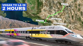 LightningFast Rail LA to Vegas in Record Time [upl. by Carrel]