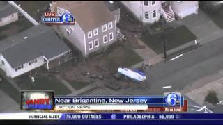 Hurricane Sandy Damage in Brigantine NJ [upl. by Isolda985]