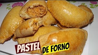 COMO FAZER MASSA DE PASTEL ASSADO DE FRANGO RECEITA FÁCIL E DELICIOSA [upl. by Penman]