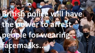 One year facemasks are legally enforced the next you find you can be arrested for wearing one [upl. by Dearman]