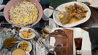 Vlog Night shift snacks Coffee week two meals a day  working on myself  Tw [upl. by Mitzi]