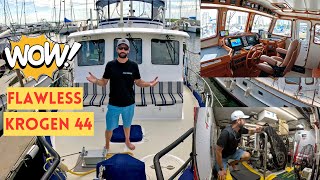 KadeyKrogen 44Yacht TourThis Trawler Has It All [upl. by Clerc]