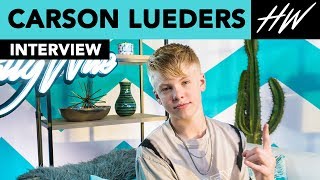 Chicken Girls Carson Lueders Tell Us His Celebrity Crush amp The Biggest Flirt On Set  Hollywire [upl. by Anatole325]