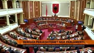 Berisha përjashtohet nga Parlamenti  Top Channel Albania  News  Lajme [upl. by Lasko411]