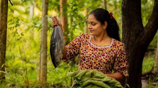 Traditional Fish Preservative Method  Fish Cutting amp Cooking  Pulasi Village Life [upl. by Drofniw626]