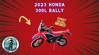 2023 Honda 300l Rally First Ride [upl. by Wallache]