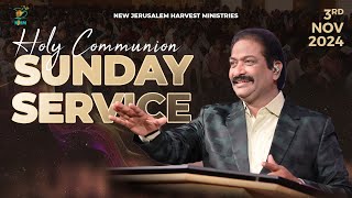 Holy Communion Service  Bishop Dr V Rangaraju  3rd November 2024  NJC Bangalore [upl. by Coreen]