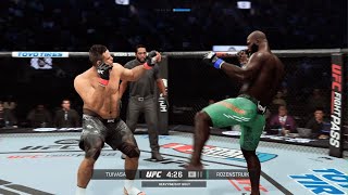 Tai Tuivasa Vs Jairzinho Rozenstruik  UFC 2 [upl. by Rosalind]