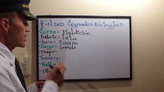 FALSOS COGNADOS EN INGLES [upl. by Bullivant]