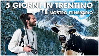 5 GIORNI IN TRENTINO ALTO ADIGE  Il nostro itinerario [upl. by Nohpets]