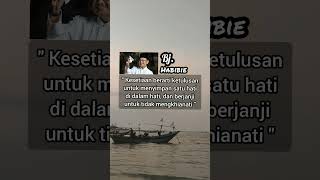 Pesan bj Habibiequotes katamotivasiinspirasiterbaik motivation [upl. by Illom]