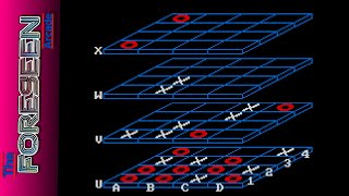 3D Morpion  Amstrad CPC Gameplay [upl. by Sackey577]