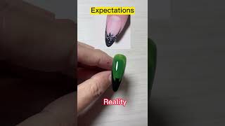 dark green nail designs simple fall nail designs nail nailart nails naildesign nailtutorial [upl. by Asirrom]