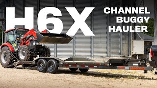 H6X  14K 6quot Channel Buggy Hauler  MAXXD 2023 [upl. by Eenad823]